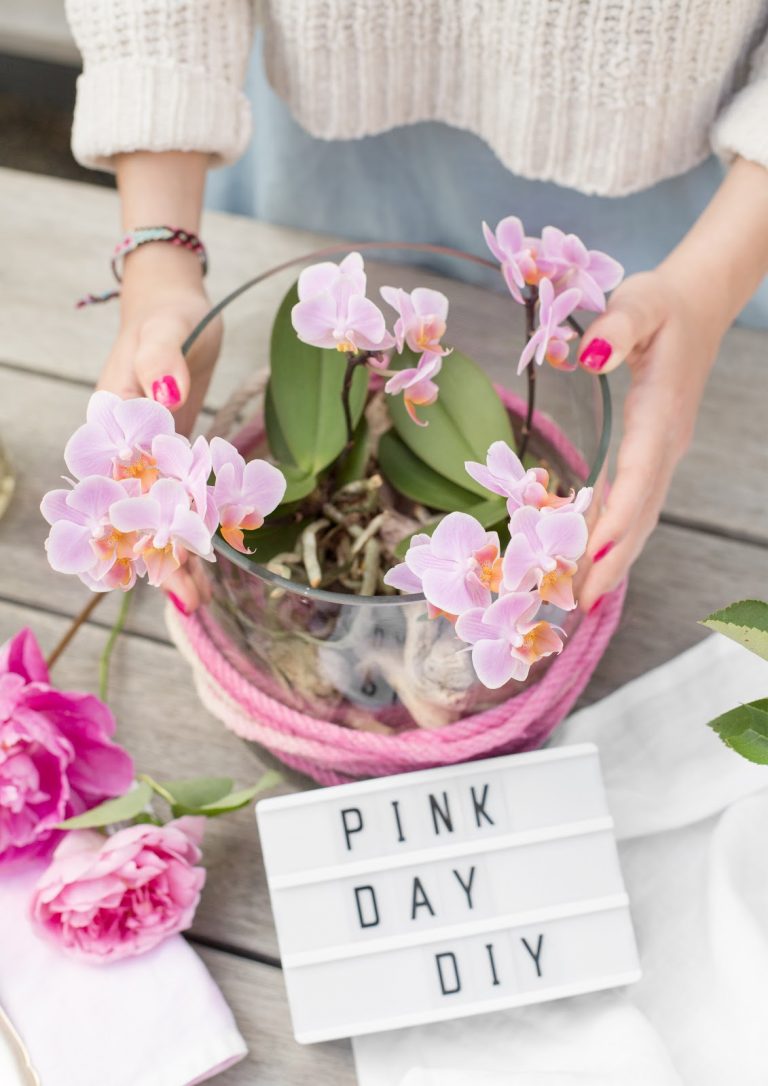 Pink Day – wunderschönes Orchideen DIY