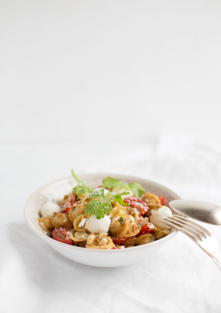 Orecchiette mit Petersilien-Tomaten-Pesto – detail lovin