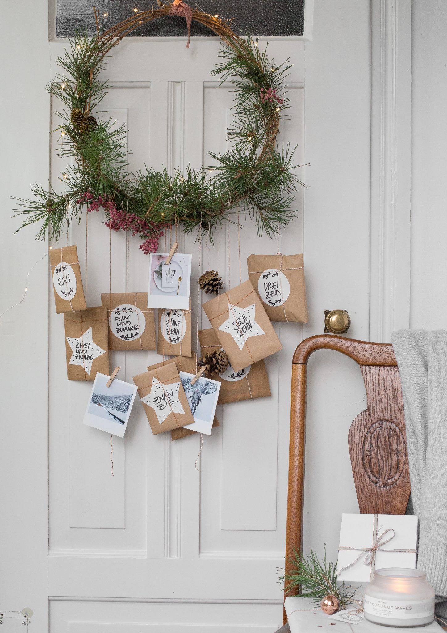 Wunderschone Selbstgemachter Adventskalender Fur Freund Fotos