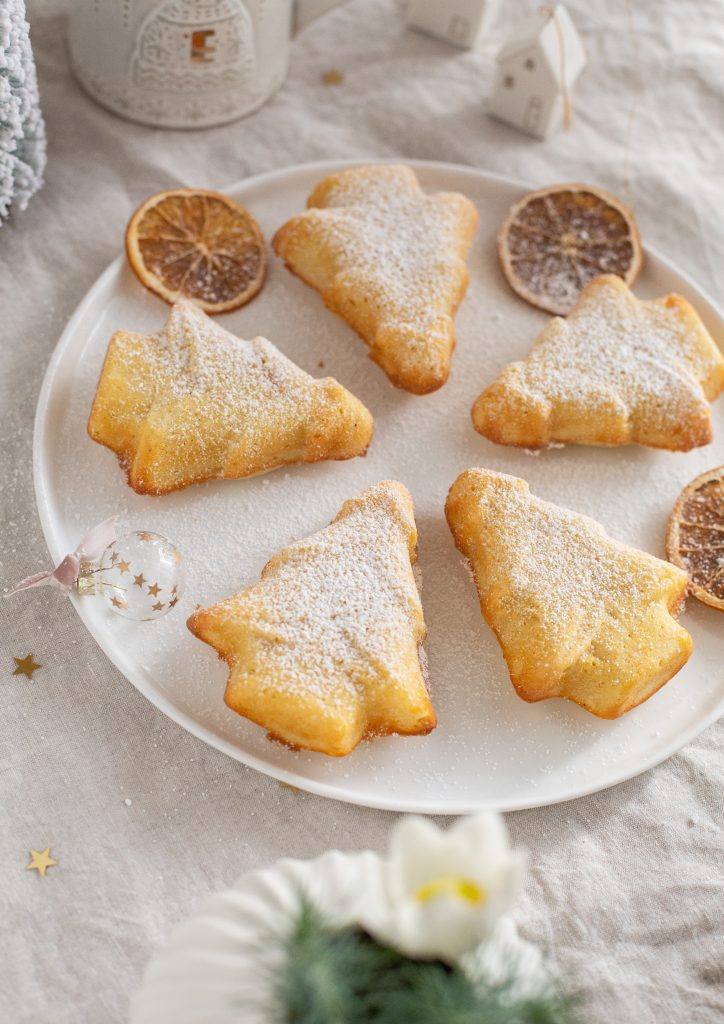 Super saftige Topfen Tannenbäume mit Orangeat Super saftige Topfen Tannenbäume mit Orangeat