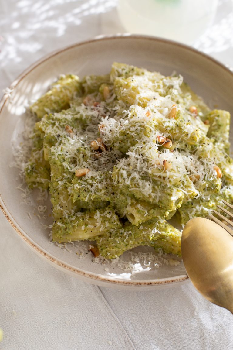 Cremige Brokkoli-Pesto-Soße