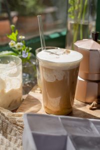 Banana Bread Iced Latte