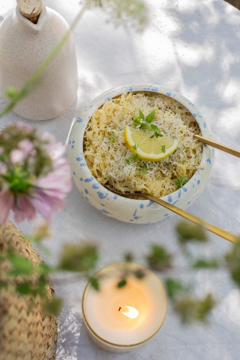 Zitronenpasta in unter 15 Minuten